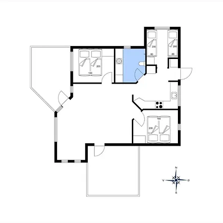 Feriehus Ve063-vejers-strand-rylevej-27 *